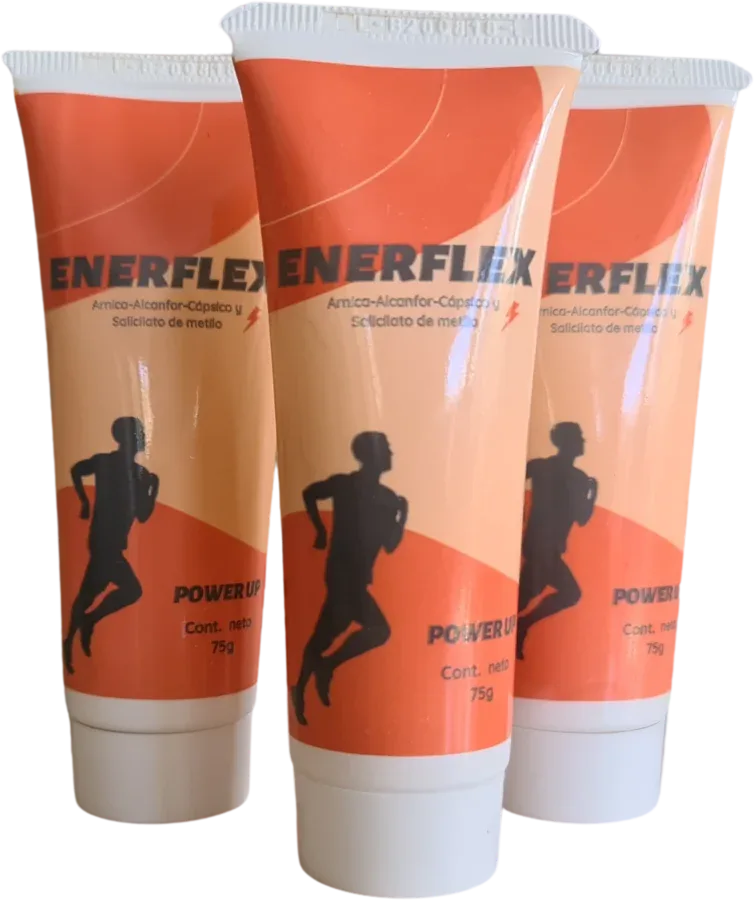 Enerflex bálsamo natural para dolor muscular y articular