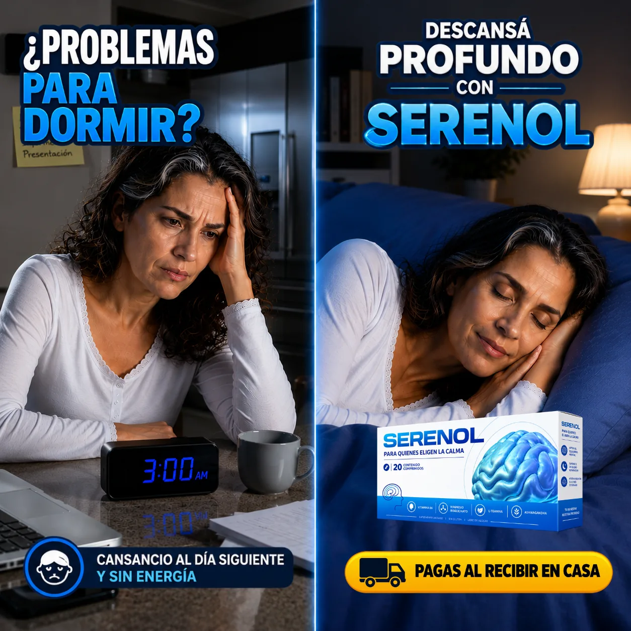 Serenol para acompañar una noche de descanso profundo